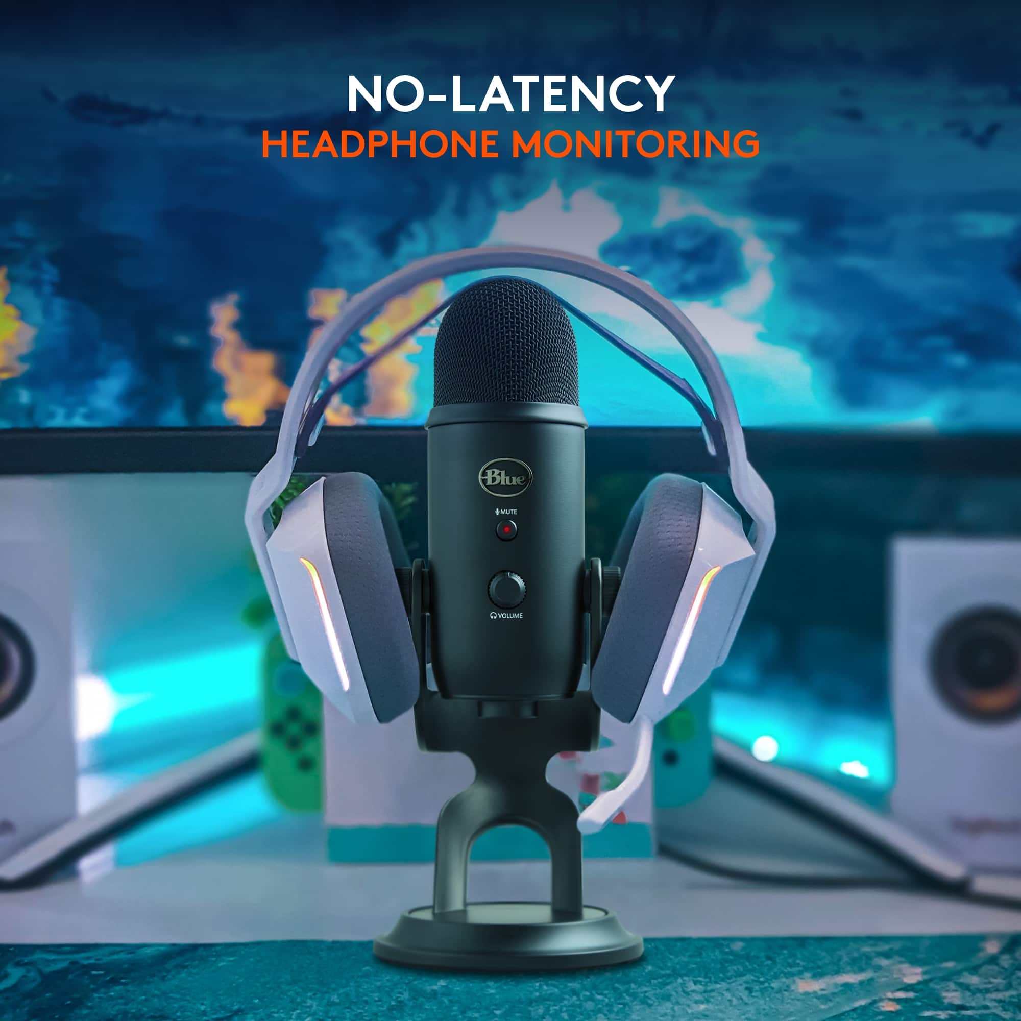No-Latency Headphone Monitoring Blue SMUT C CYOLUME