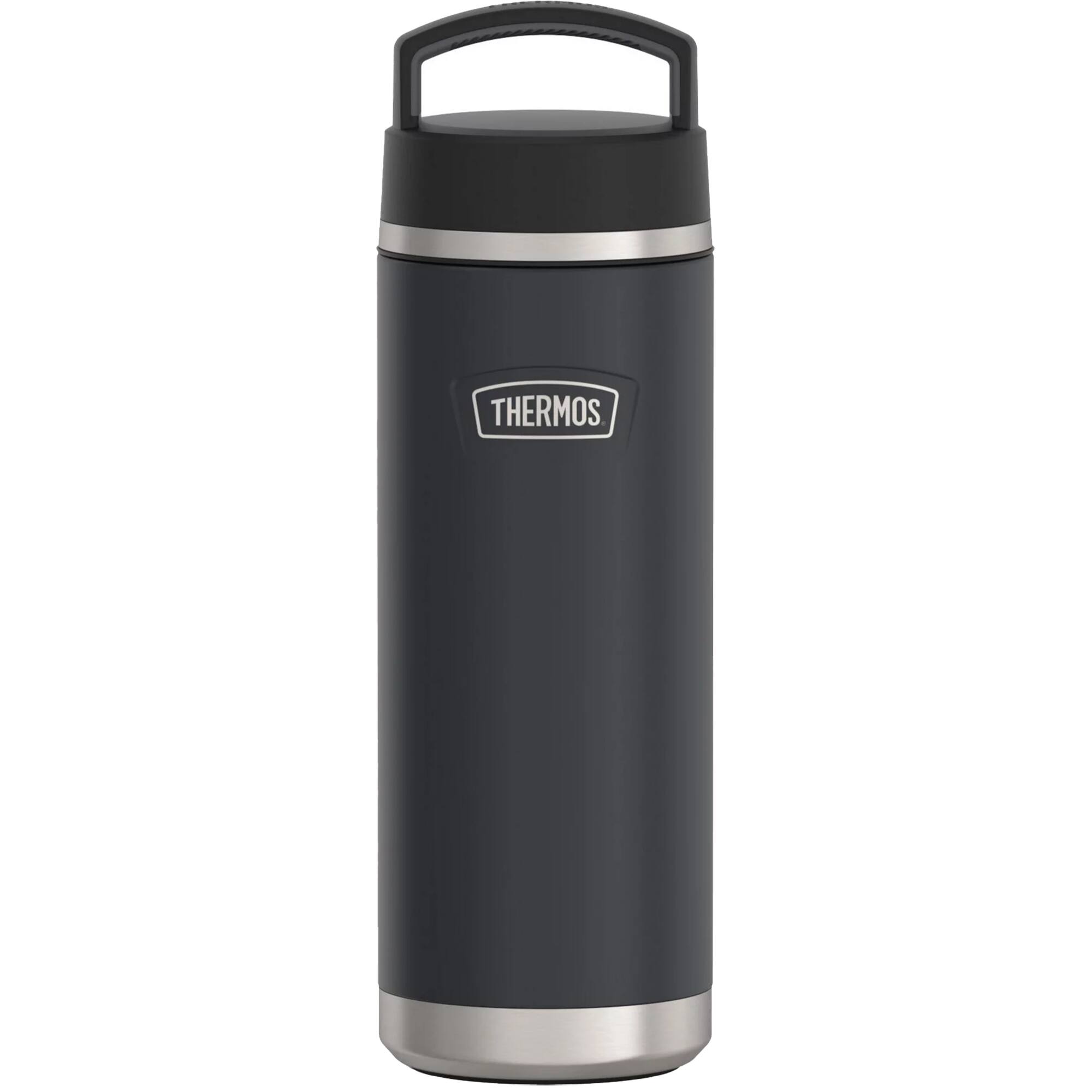 Front. Thermos - Thermos 24 oz. Icon Insulated Water Bottle - Granite - Granite.