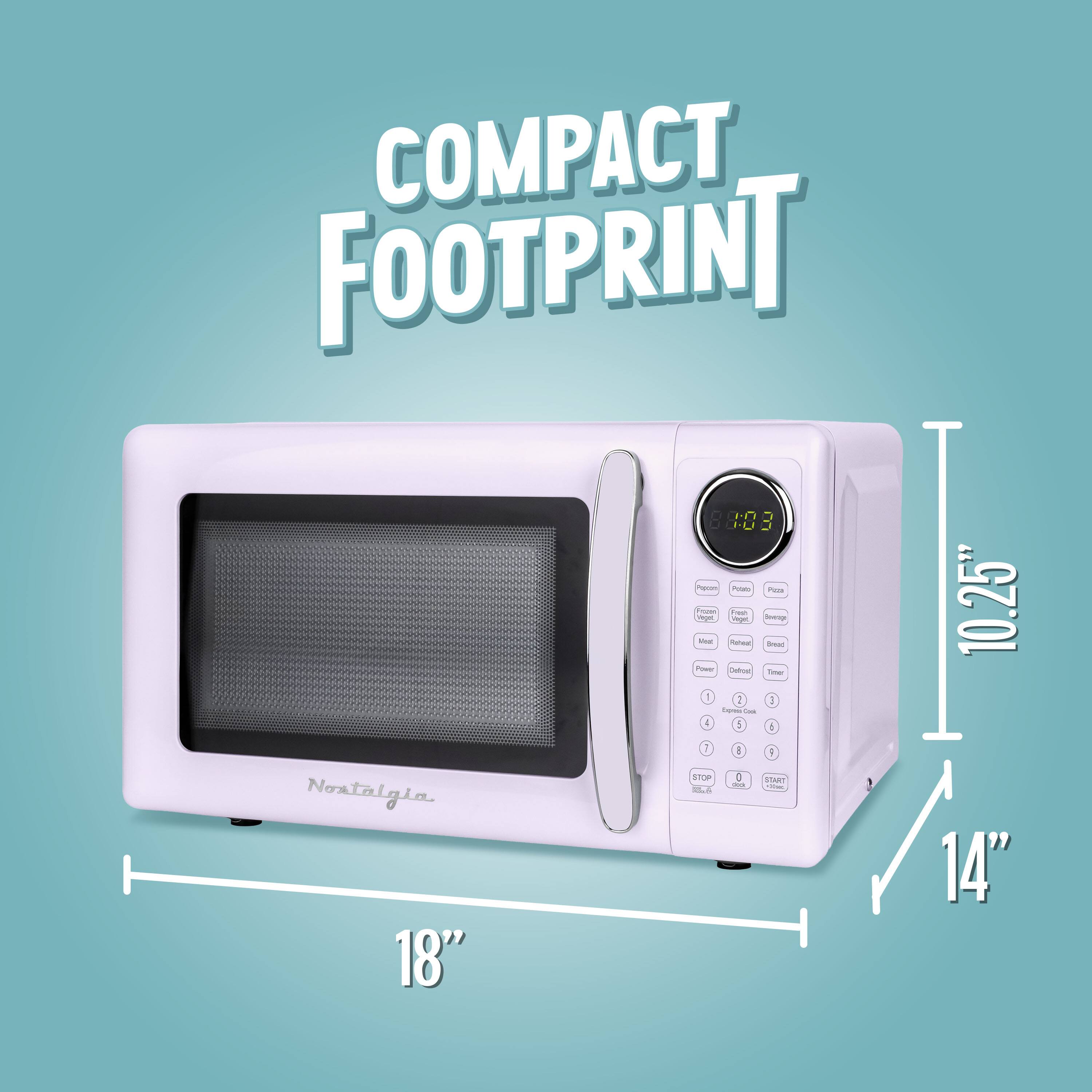COMPACT FOOTPRINT  
8:8 3 Pg Foser yue - 4 1 - Cattal - - / POA 2 ! / - drear - I . I 10.25" 1  
LOP C START Nosto - | . Nostalgia 14" 18"
