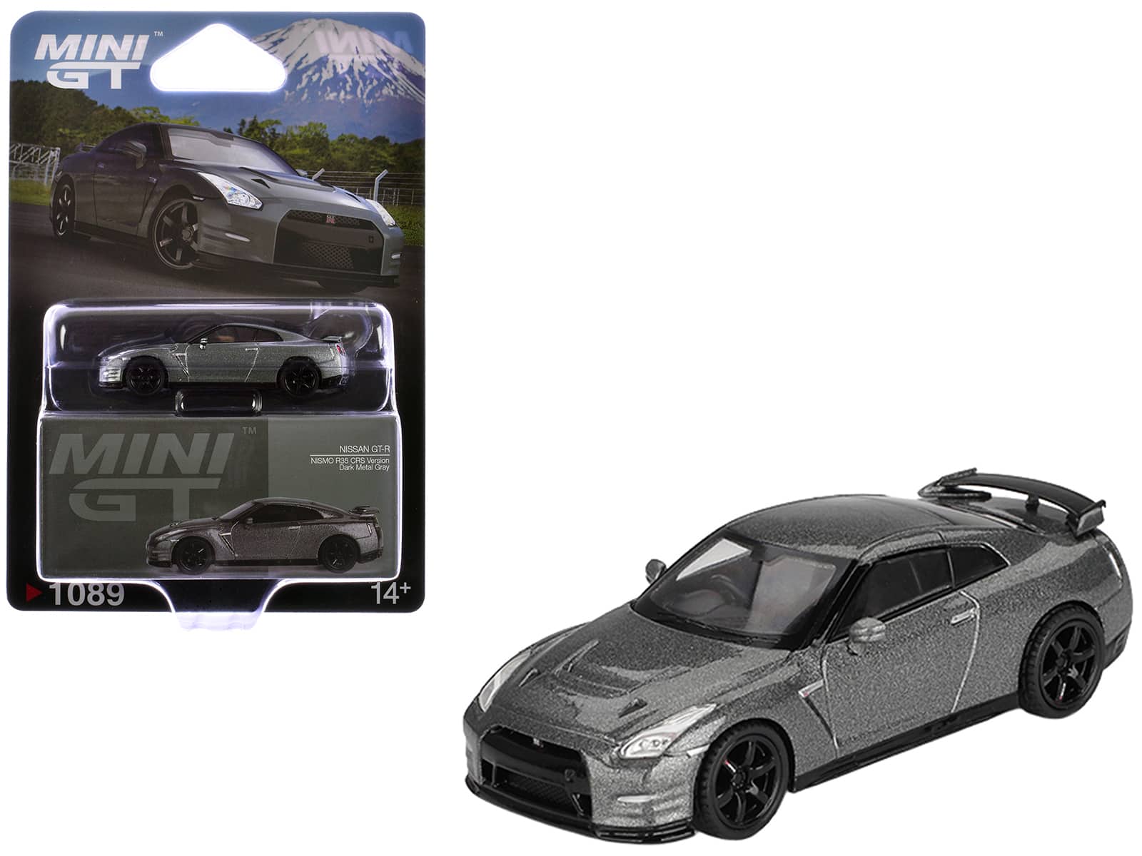 True Scale Miniatures - Nissan GT-R Nismo R35 CRS Version RHD Dark Metal Gray Metallic Limited Edition 1/64 Diecast Model Car by Mini GT price history on PriceWatchPro