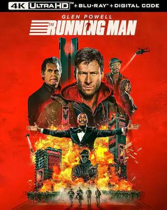 Front. The Running Man - 4K Blu-Ray.