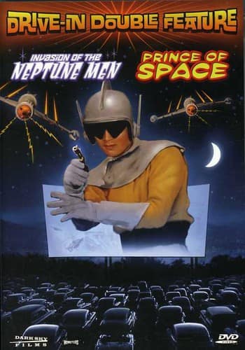 Drive in Movie Double Feature: Prince of Space / Invasion of the NeptuneMen  - DVD