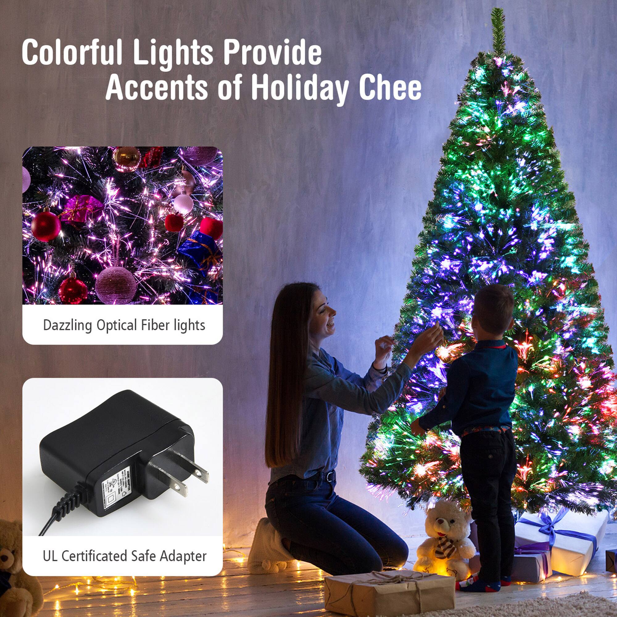 Colorful Lights Provide Accents of Holiday Cheer

Dazzling Optical Fiber lights

UL Certificated Safe Adapter