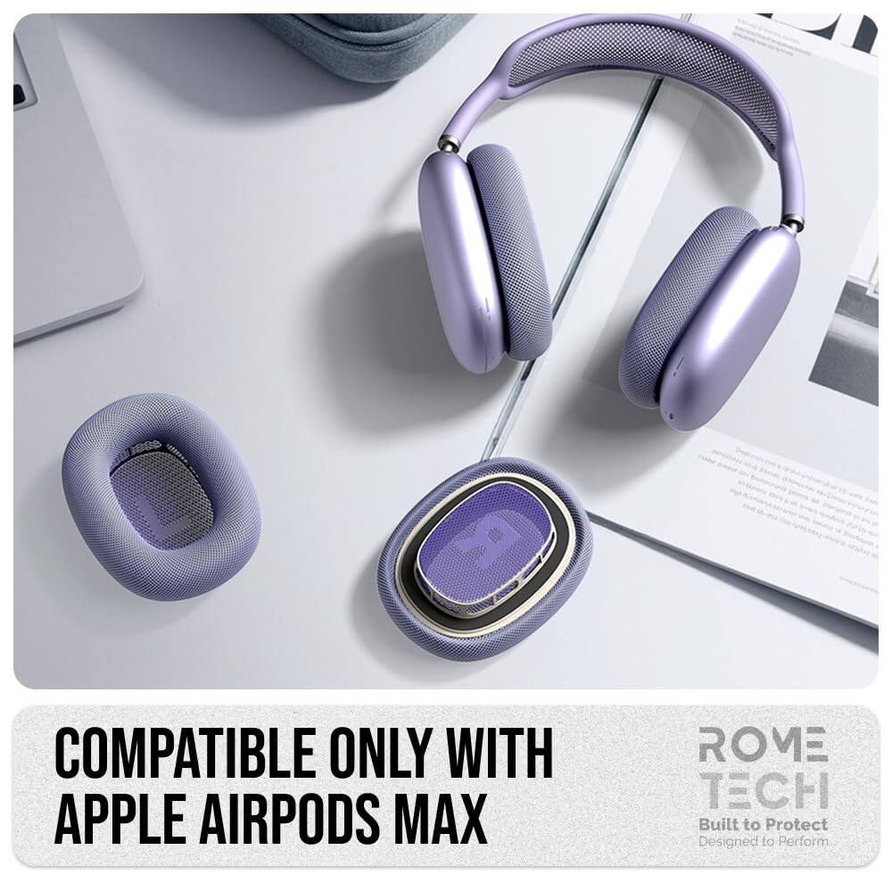 COMPATIBLE ONLY WITH APPLE AIRPODS MAX

ROME TECH
Built to Protect
Designed to Perform