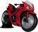 Alt View 11. McFarlane Toys - DC Multiverse Red Hood's Sportsbike (Red Hood: Outlaw) Vehicle.