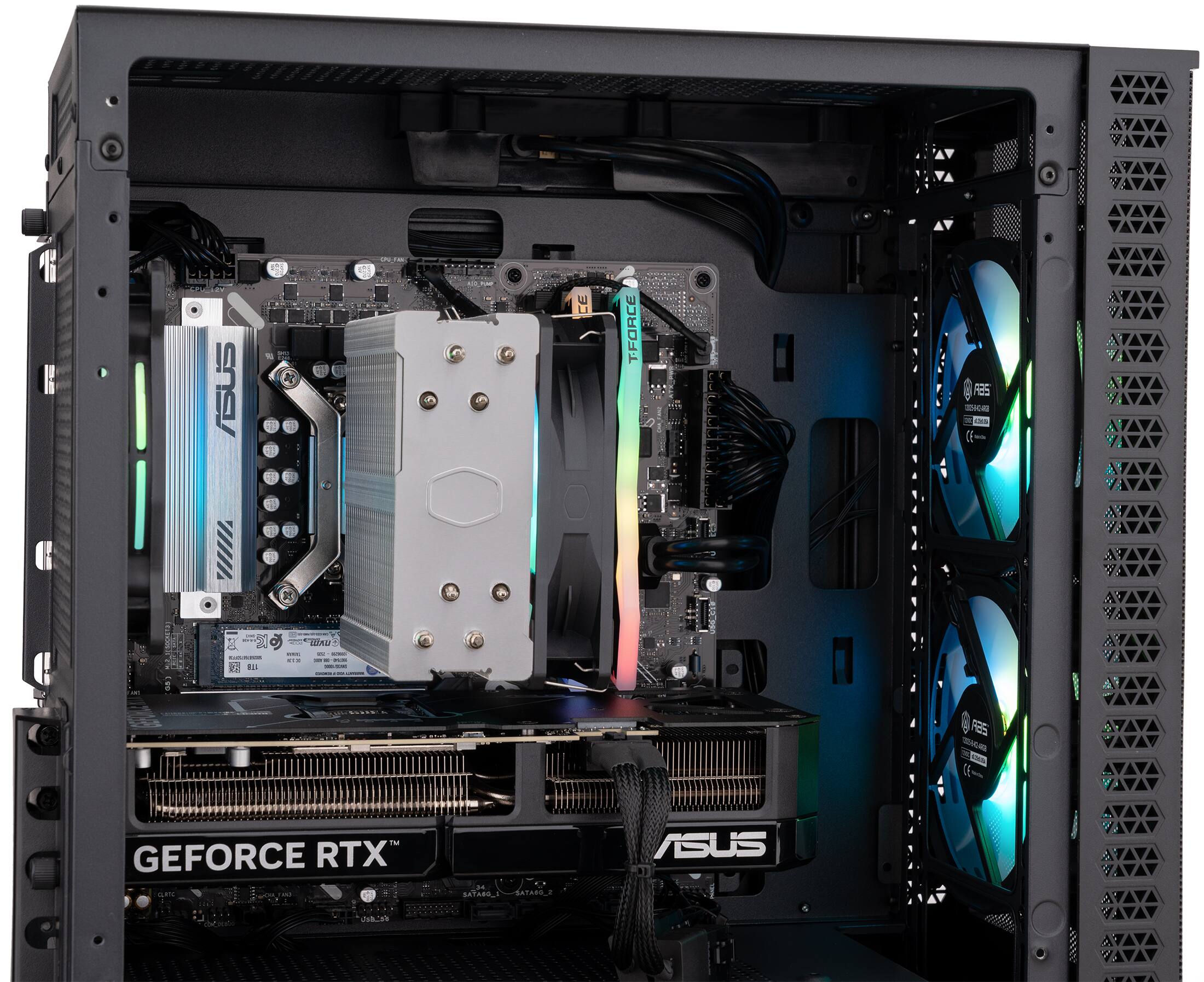 ASUS 2ND CE TFORCE t5 IOE - DE 2 R DLA I . .. - I - - REE TM GEFORCE RTX nad BATABR_ SATABO_R ASUS Jub_s