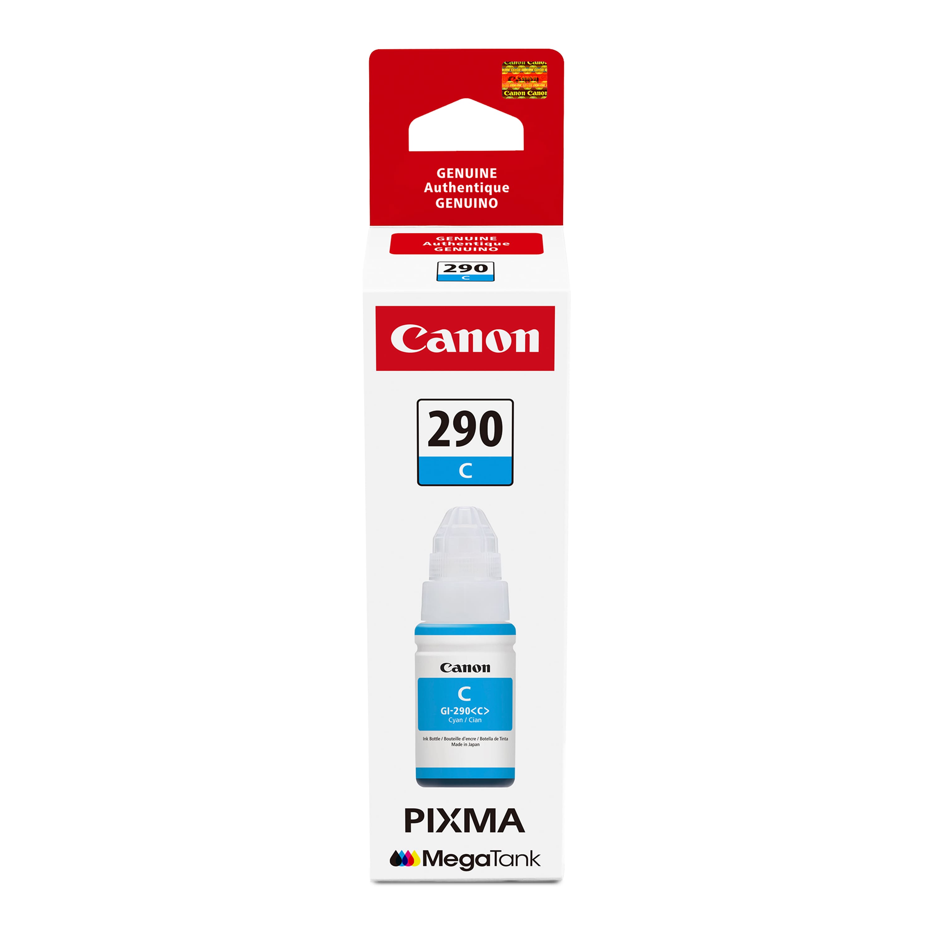 Canon - MegaTank GI-290 Pigment Ink Bottle - Cyan