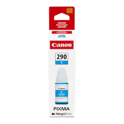 Genuine Authentique GENUINO
Canon 290 C
Canon GI-290cC
PIXMA MegaTank