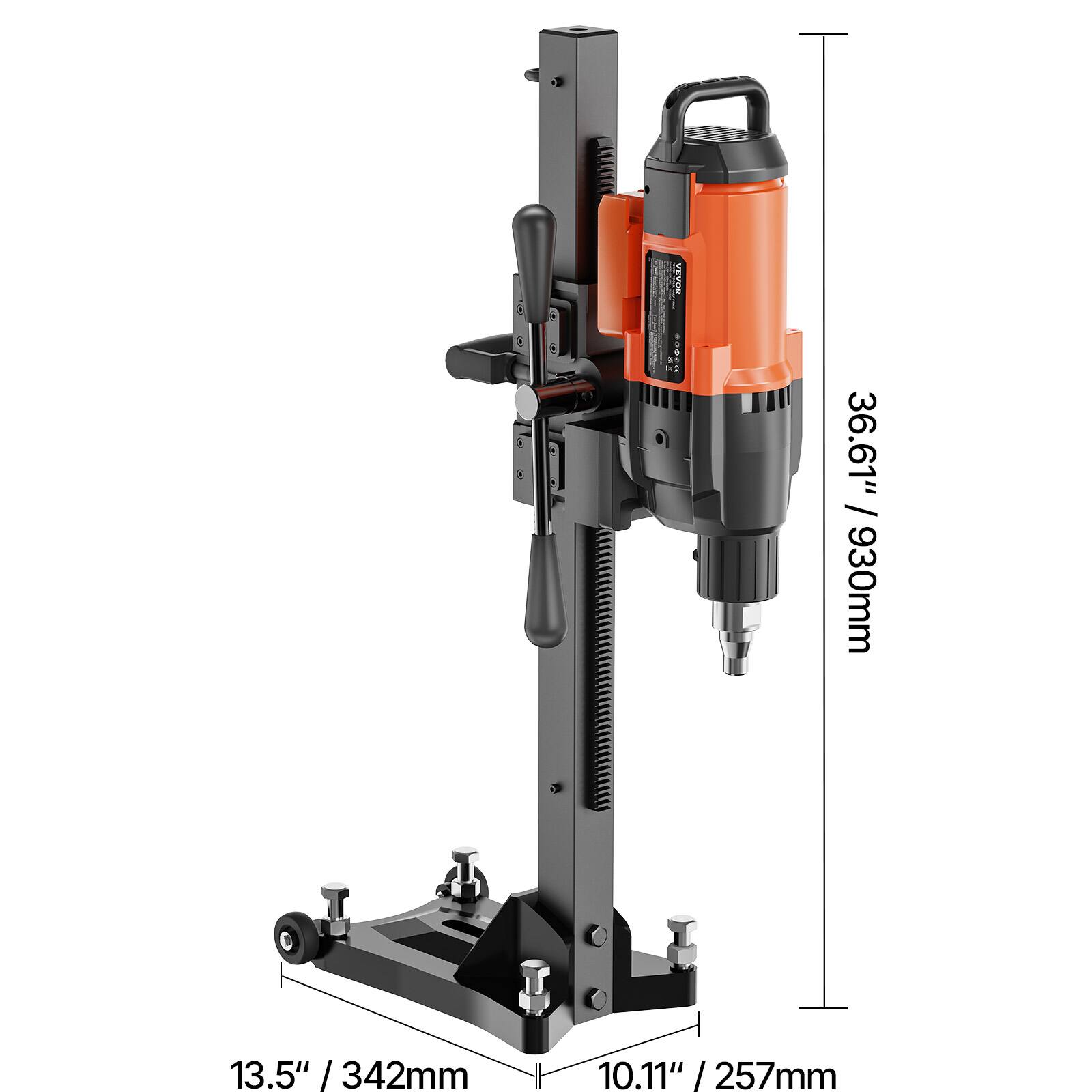 36.61" / 930mm  
13.5" / 342mm  
10.11" / 257mm