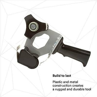Build to last  
Plastic and metal construction creates a rugged and durable tool