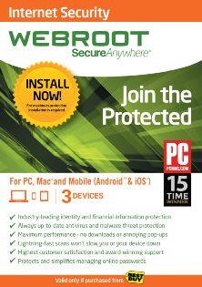 Webroot antivirus 1 pc and window washer bundles free
