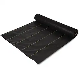 DeWitt - Weed Barrier 4'W x 300'L, Polyethylene Landscape Outdoor Garden Fabric - Black