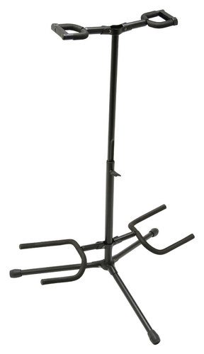  On-Stage - Double Guitar Stand - Black