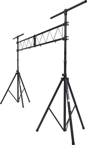 Angle Standard. On-Stage - Lighting Stand with 10' Truss - Black.
