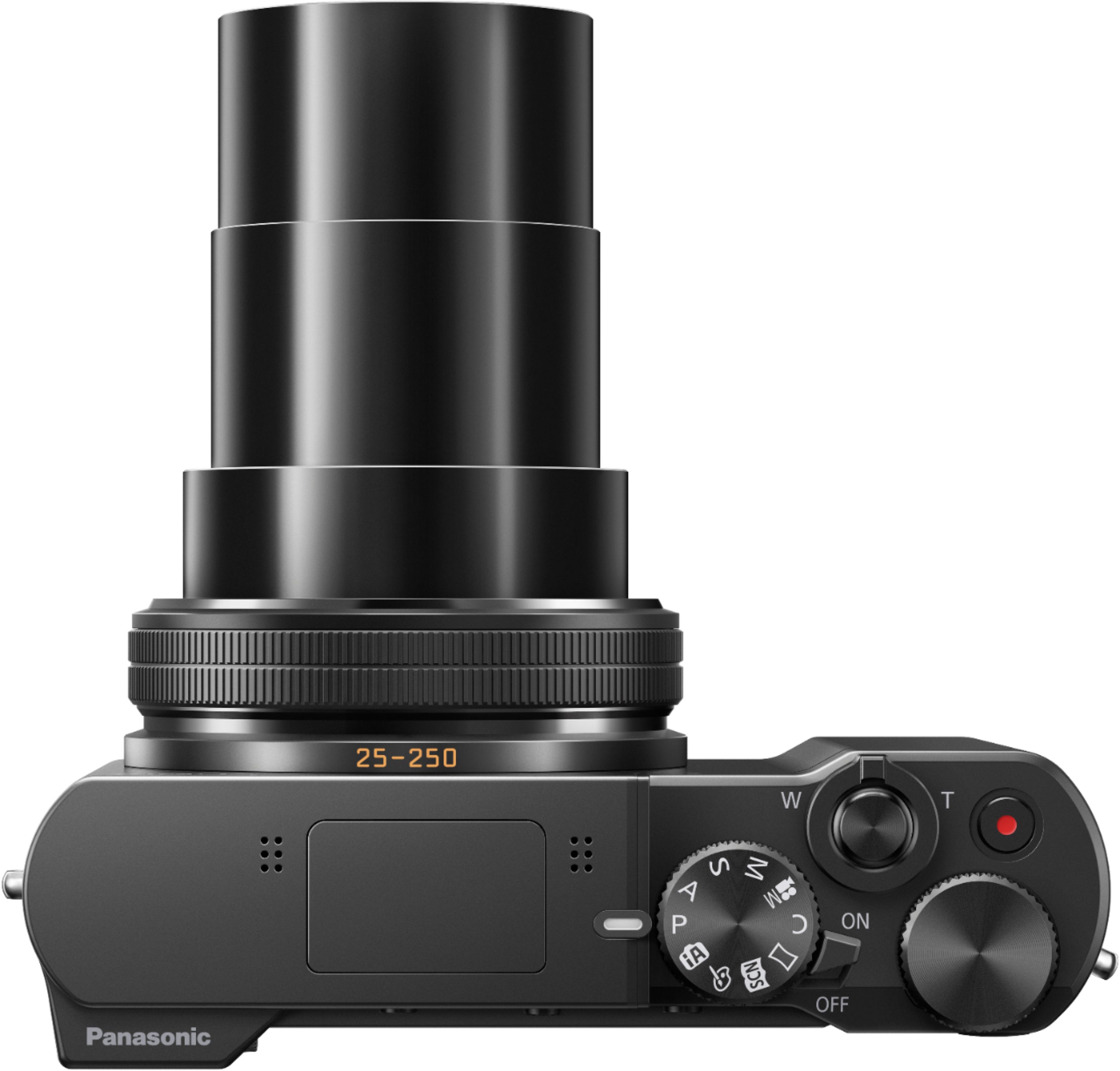 Panasonic LUMIX ZS100 20.1-Megapixel Sensor Point and Shoot Digital Camera with LEICA DC 10X Lens DMC-ZS100K Black DMC-ZS100K - Best Buy