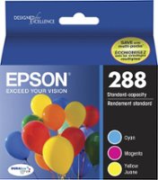 Epson - 288 3-Pack Ink Cartridges - Cyan/Magenta/Yellow - Front_Zoom