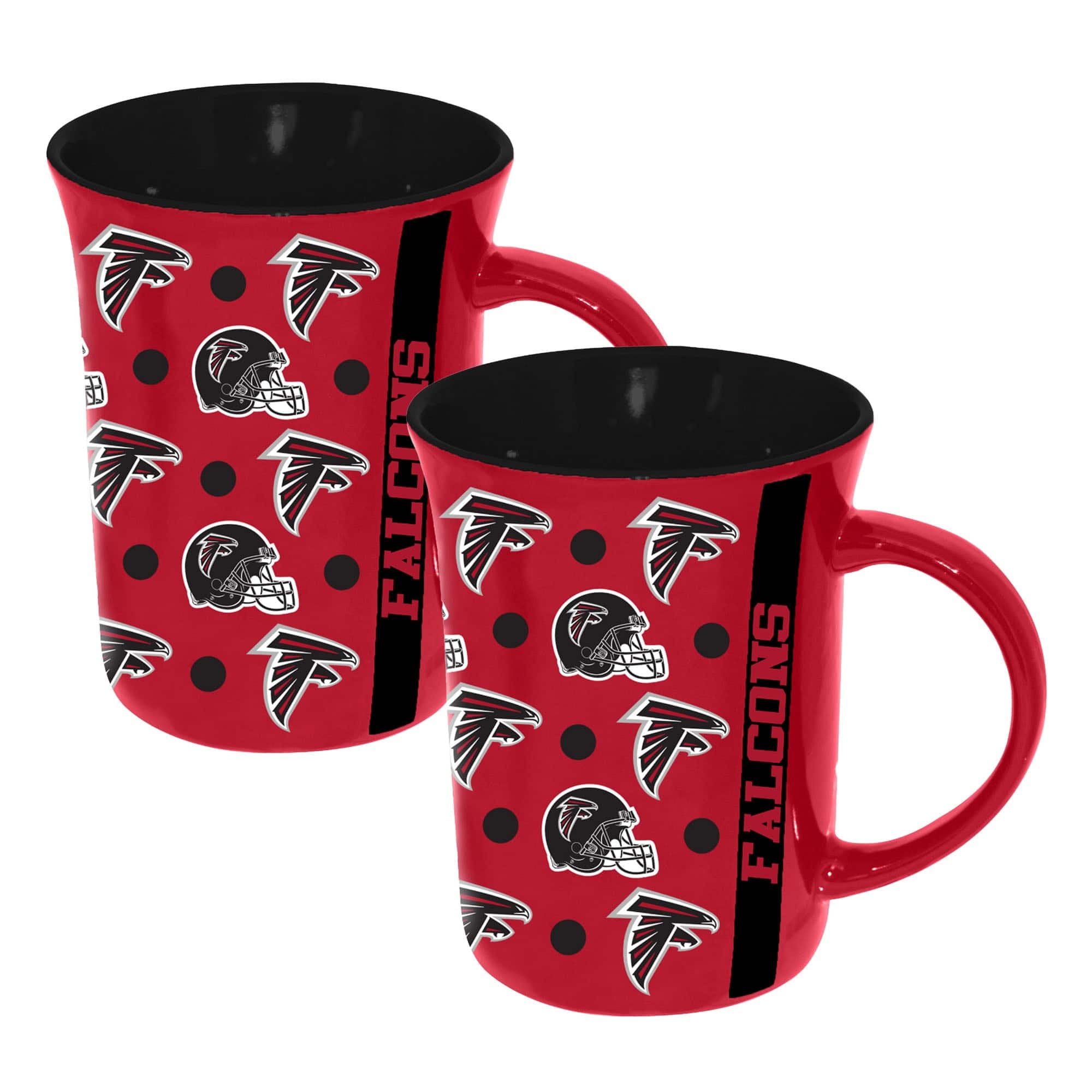 The Memory Company - Atlanta Falcons Two-Pack 15oz. Line Up Ceramic Mugs - Multicolor price history on PriceWatchPro