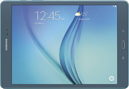 Samsung - Galaxy Tab A - 8" - 16GB - Smoky Blue - Larger Front
