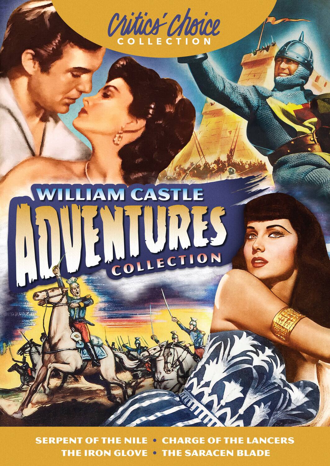 Front. William Castle Adventures Collection   - DVD.