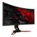 Angle. Acer - Predator Z35 35" LED Curved Ultrawide GSync Monitor - Black.