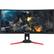 Alt View 18. Acer - Predator Z35 35" LED Curved Ultrawide GSync Monitor - Black.