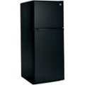 GE 11.6 Cu. Ft. Top-Freezer Refrigerator Black GPE12FGKBB - Best Buy