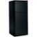 Angle. GE - 11.6 Cu. Ft. Top-Freezer Refrigerator - Black.