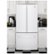 Alt View Zoom 3. GE - 24.7 Cu. Ft. French Door Refrigerator - High gloss white.