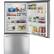 Alt View 1. GE - 24.8 Cu. Ft. Bottom-Freezer Refrigerator - Stainless Steel.