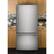 Alt View 5. GE - 24.8 Cu. Ft. Bottom-Freezer Refrigerator - Stainless Steel.
