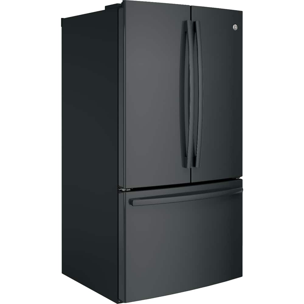 Angle. GE - 28.5 Cu. Ft. French Door Refrigerator.