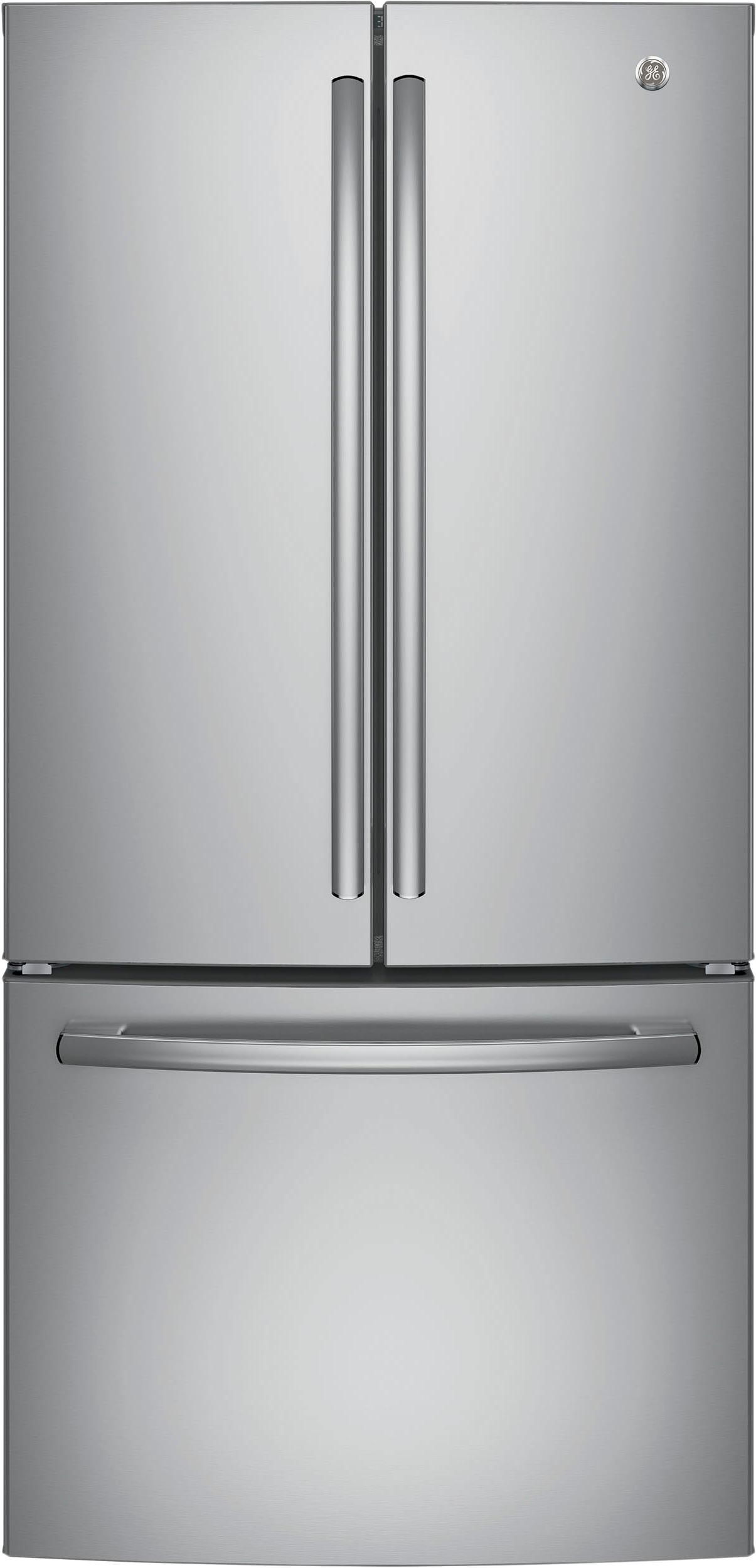 Best Buy: GE 24.8 Cu. Ft. French Door Refrigerator Stainless steel ...