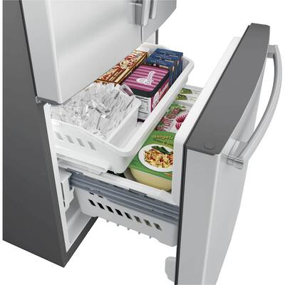 GE 24.8 Cu. Ft. French Door Refrigerator Stainless Steel GE 24.8 Cu. Ft. French Door Refrigerator Stainless Steel