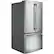 Left. GE - 24.8 Cu. Ft. French Door Refrigerator - Stainless Steel.
