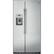 Front. GE - Profile Series 22.1 Cu. Ft. Side-by-Side Counter-Depth Refrigerator.