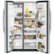 Alt View 12. GE - Profile Series 22.1 Cu. Ft. Side-by-Side Counter-Depth Refrigerator.