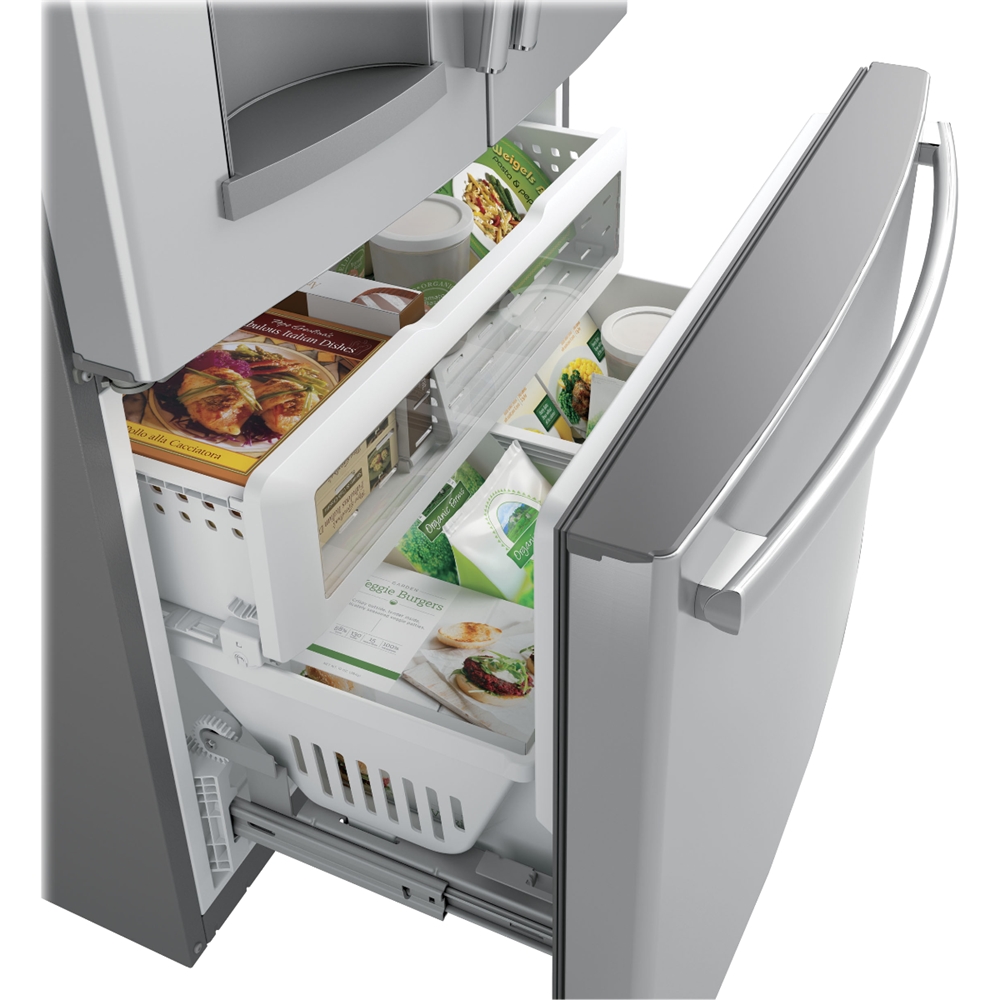french door cabinet depth refrigerators Ge profile french refrigerator ...
