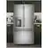 Alt View 3. GE - 22.2 Cu. Ft. French Door Counter-Depth Refrigerator.