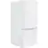 Angle. GE - 21.0 Cu. Ft. Bottom-Freezer Refrigerator - High-gloss white.