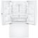 Alt View Zoom 11. GE - 28.5 Cu. Ft. French Door Refrigerator - High Gloss White.