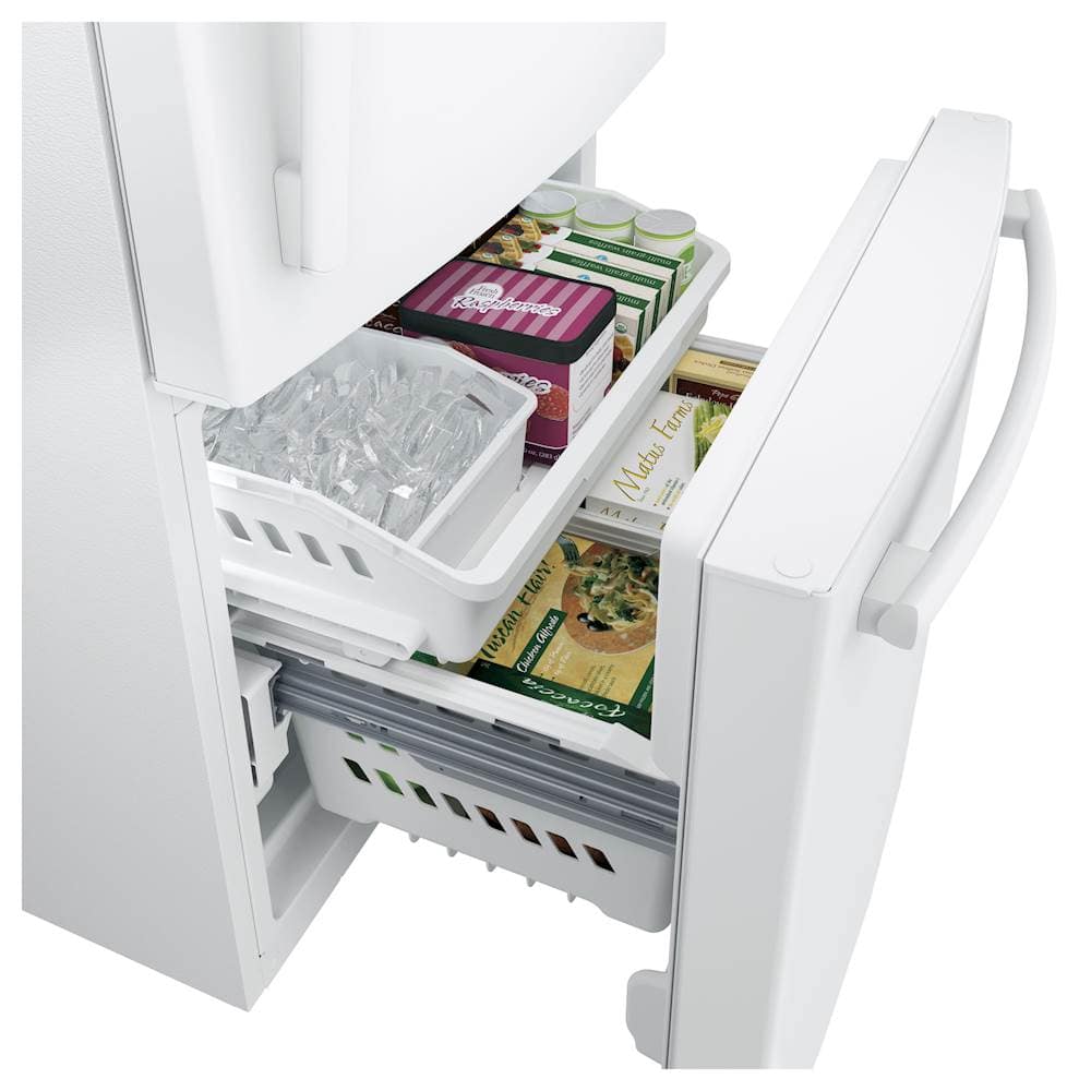 Alt View Zoom 15. GE - 24.9 Cu. Ft. Bottom-Freezer Refrigerator.