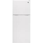 GE - 11.6 Cu. Ft. Top-Freezer Refrigerator - White - Front_Standard