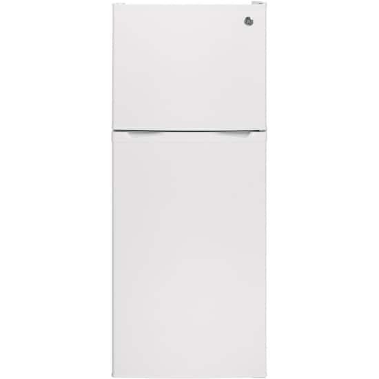 GE 11.6 Cu. Ft. Top Freezer Refrigerator White GPE12FGKWW