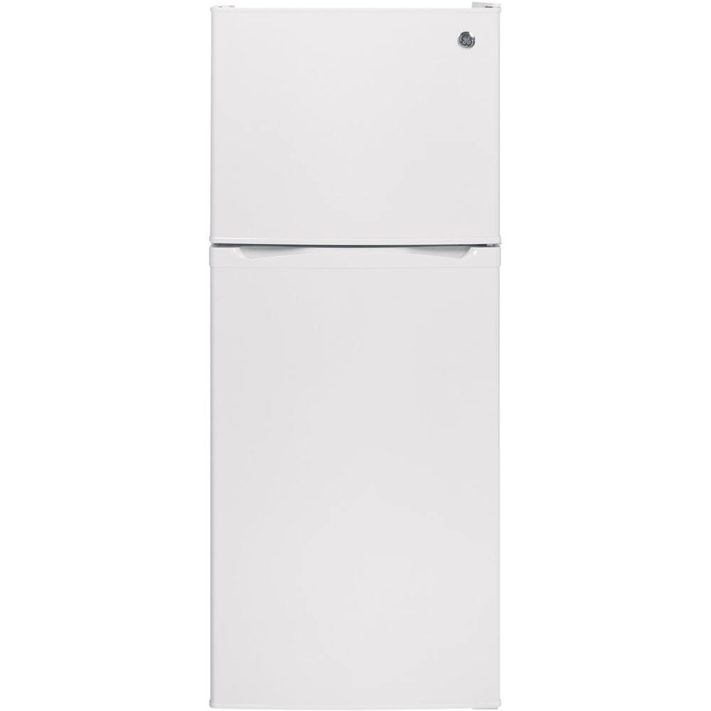 GE - 11.6 Cu. Ft. Top-Freezer Refrigerator with ENERGY STAR Certification - White