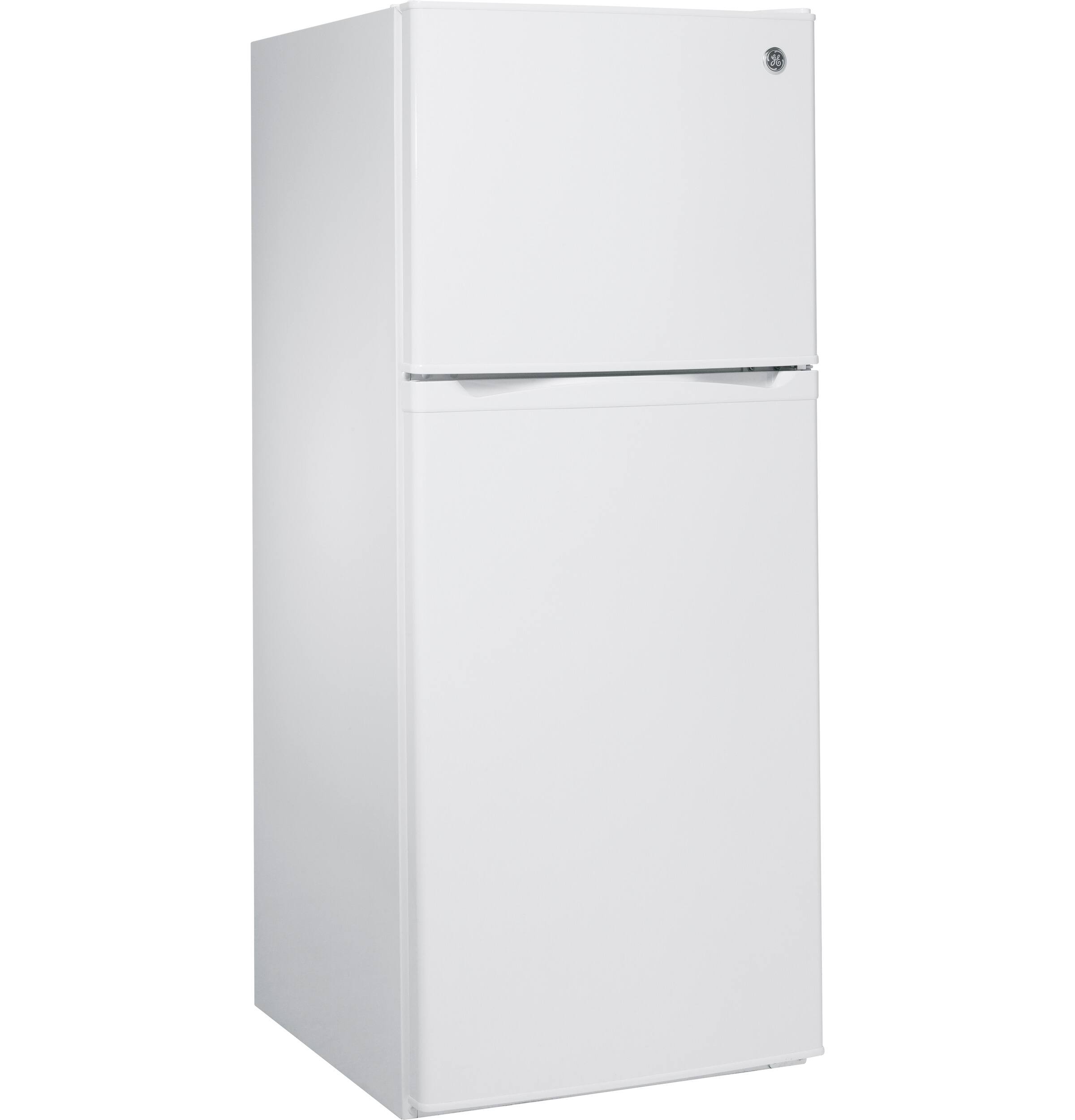 Alt View 11. GE - 11.6 Cu. Ft. Top-Freezer Refrigerator - White.