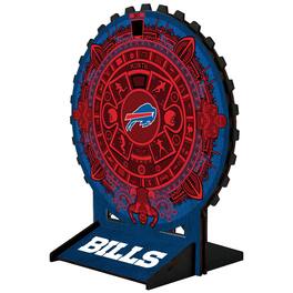 Fan Creations - Buffalo Bills Aztec Circle Desk Calendar - Multicolor