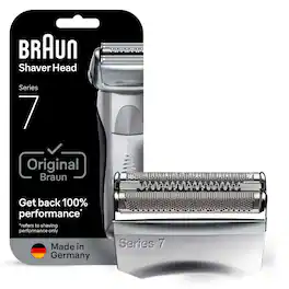 Braun - Replacement Head for Series 7 Shavers - Silver