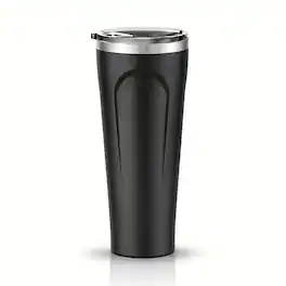 Hover Heart - Stainless Steel Vacuum Insulated Tumbler with Leak-Proof Lid, Double-Walled Travel Cup, BPA-Free, Fits Car Cup Holder - Black