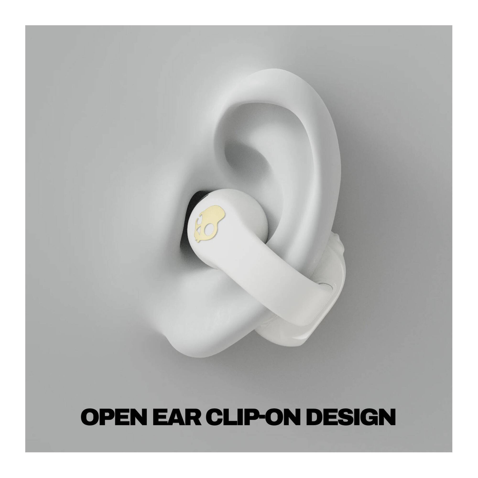 OPEN EAR CLIP-ON DESIGN