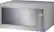 Left. Sharp - 1.8 Cu. Ft. Full-Size Microwave - Stainless steel.